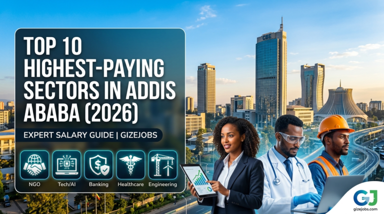 Highest paying jobs in Ethiopia 2026 chart